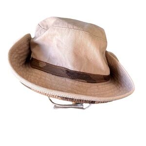 Gymboree Kids Fishing Hat Khaki Floppy Shady Sun Protector Size 2-5 Years